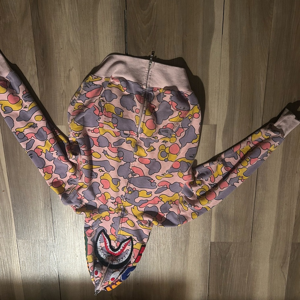 Browning Pink and Yellow Camouflage Hoodie